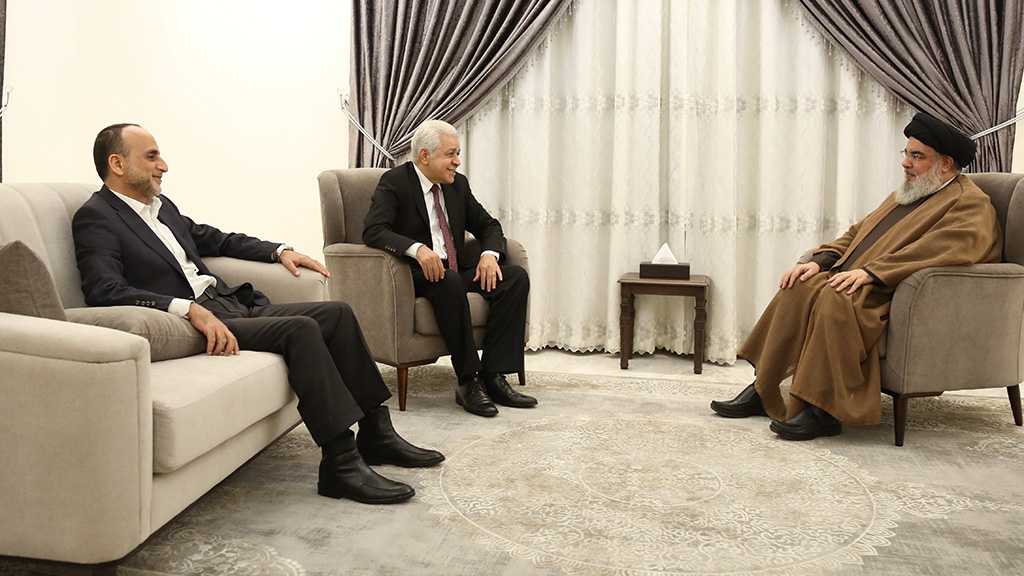 Hezbollah SG Sayyed Nasrallah Receives the Head of Egypt’s Dignity Party