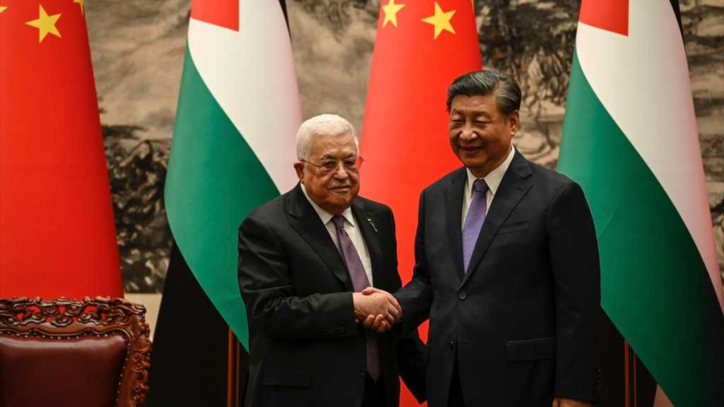 Chinese, Palestinian Authority Presidents Pledge to Establish Strategic Partnership