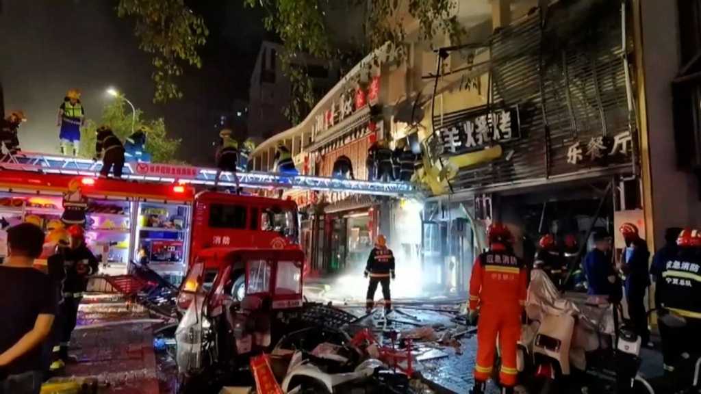 At Least 31 Dead After Gas Explosion at China Barbecue Restaurant