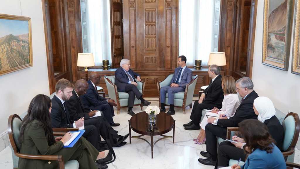 Syria’s Assad Tells UN Aid Chief: Return of Refugees to Country Should Not Be Politicized