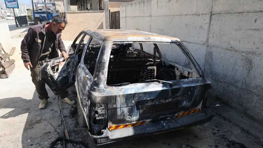 “Israeli” Settlers Injure Several Palestinians, Damage Vehicle in Nablus Attacks