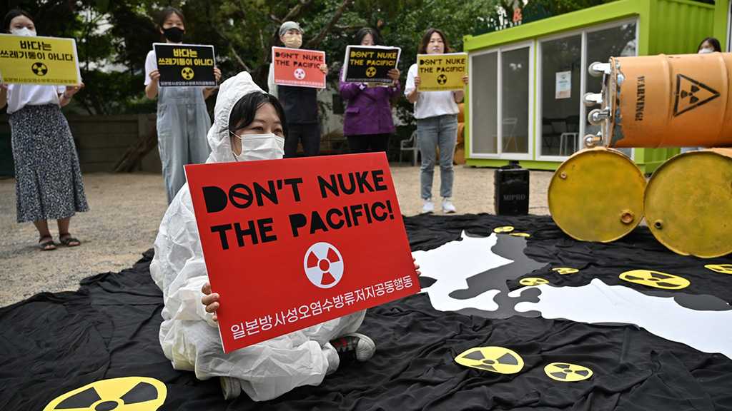 S Koreans Protest Release of Water from Fukushima Nuke Power Plant into Pacific Ocean