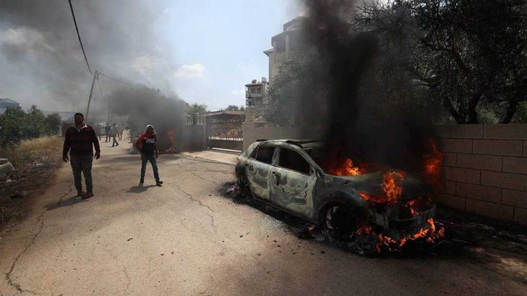 “Israeli” Settlers Protected by IOF Attack Palestinian Villages in West Bank