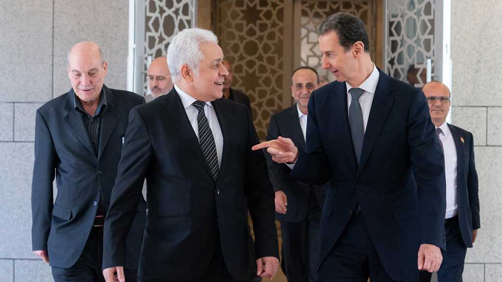 Al-Assad Receives ANC Delegation:  Concept of Resistance must Be Expanded