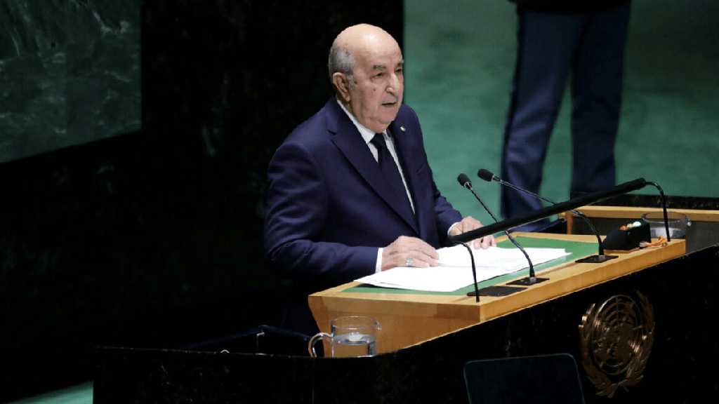 Algeria Urges Vote on Granting Full UN Membership to Palestine
