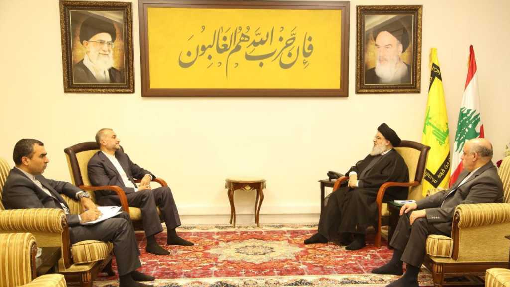 Sayyed Nasrallah Receives Iranian FM: Al-Aqsa Flood on Top of Talks