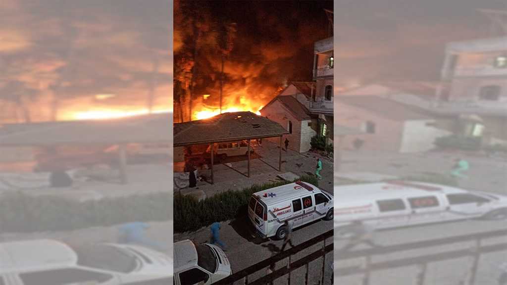 “Israel” Bombs Gaza Baptist Hospital Killing 500+ Palestinians