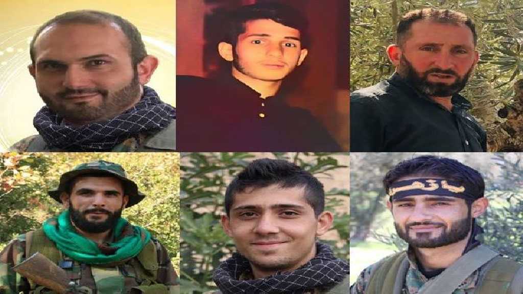 The Islamic Resistance Mourns Six Fighters Who Were Martyred While Performing their Duties