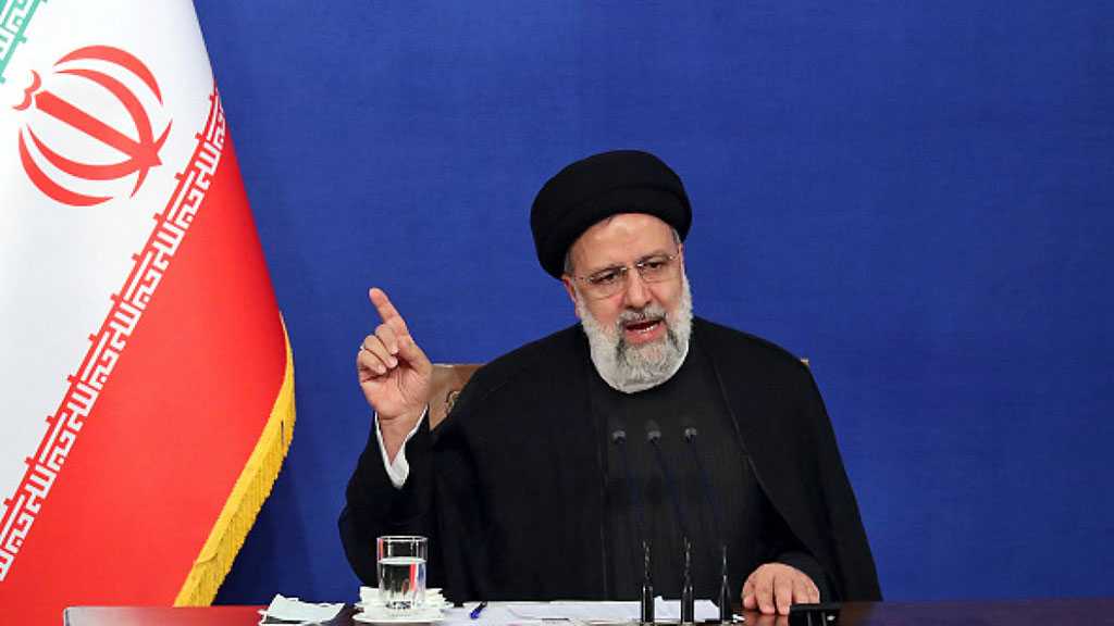 Iran’s Raisi: “Israeli” Entity War Crimes Should Not Go Unpunished