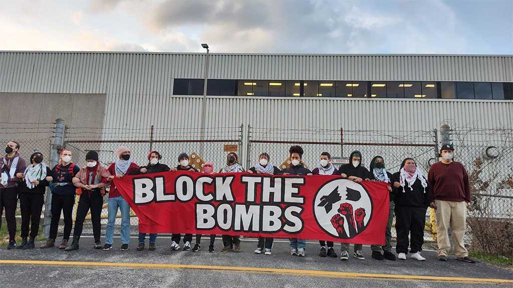 Activists Block Boeing Facility Supplying Bombs to “Israel”