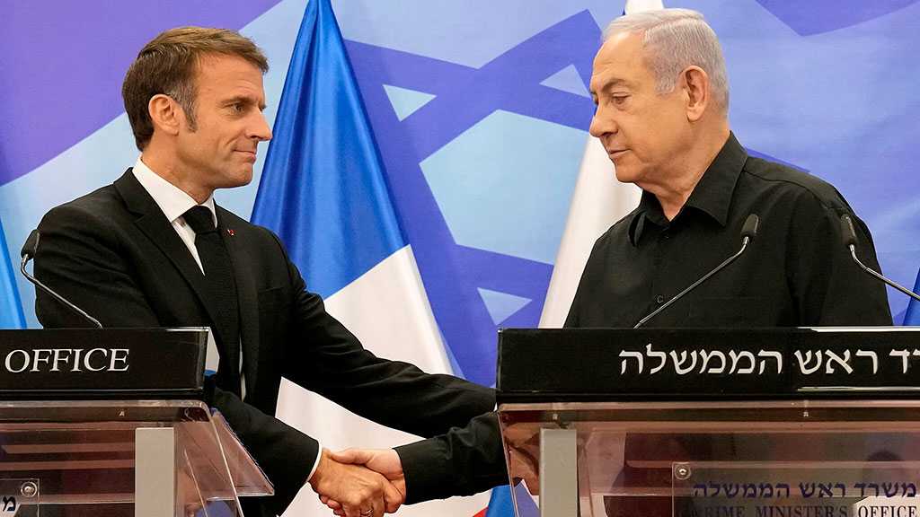 France’s Macron: “Israel” Must Stop Bombing Civilians in Gaza