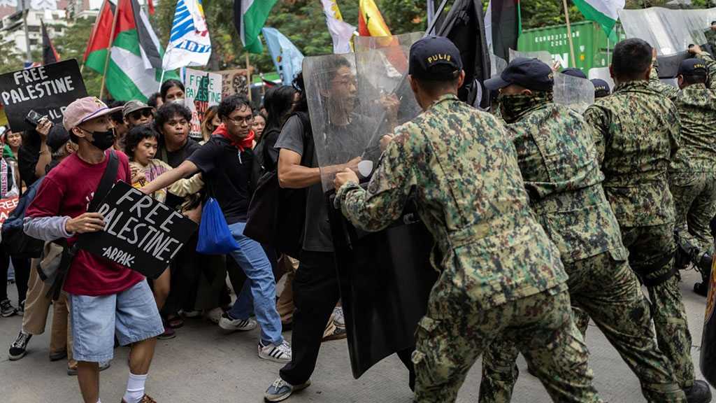 Pro-Palestine Activists Clash with Philippine Police