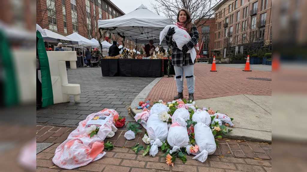 Group Stages Die-Ins Across Washington, DC to Raise Awareness for Gaza