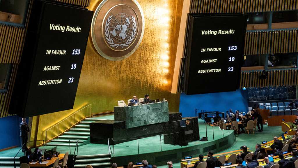 US Increasingly Alone in ‘Israel’ Support As 153 Countries Vote for Ceasefire At UN