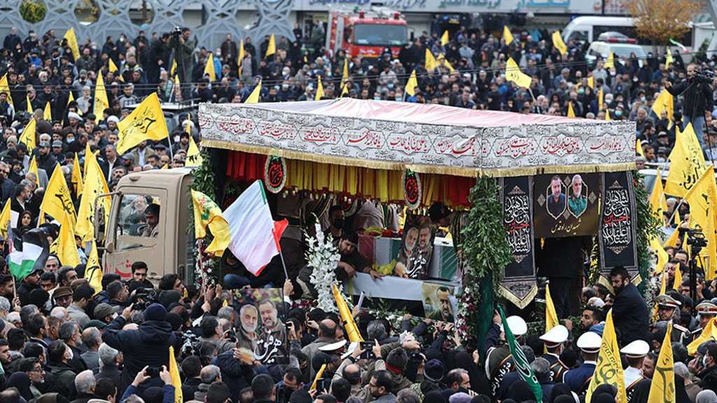 Iranians Bid Farewell to IRG Cmdr. Assassinated by “Israel”