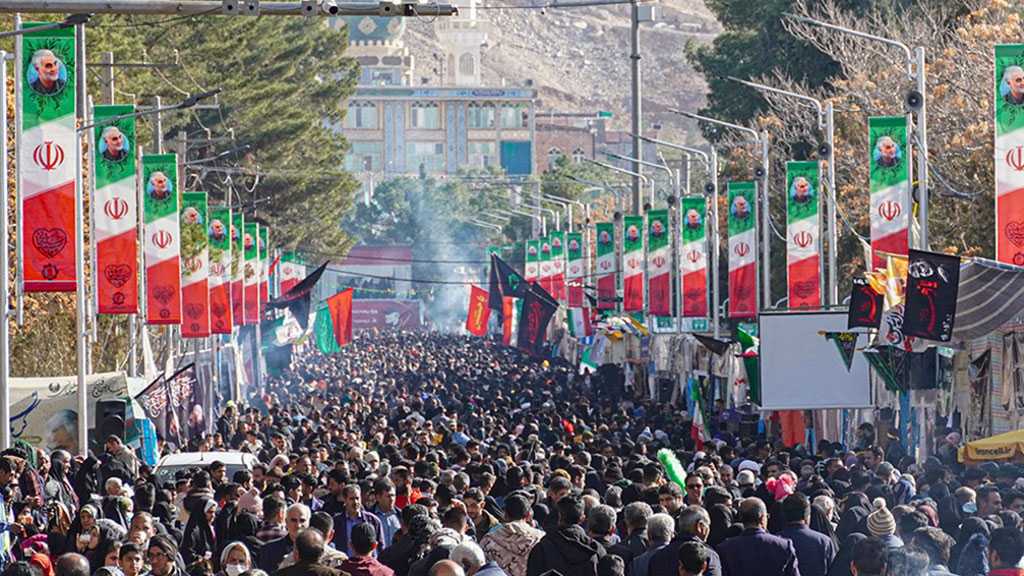 Iranians Pay Tribute to Gen. Soleimani on 4th Martyrdom Anniv. in Kerman