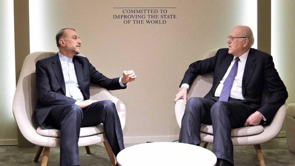 Amir Abdollahian Meets Mikati: Palestinians to Decide Their Future