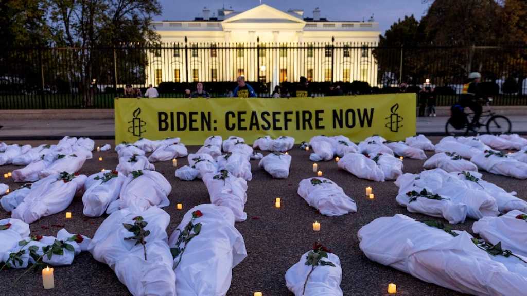 US Gov’t Employees Stage Hunger Strike in Support of Gaza, Protesting Biden’s Support To “Israel”