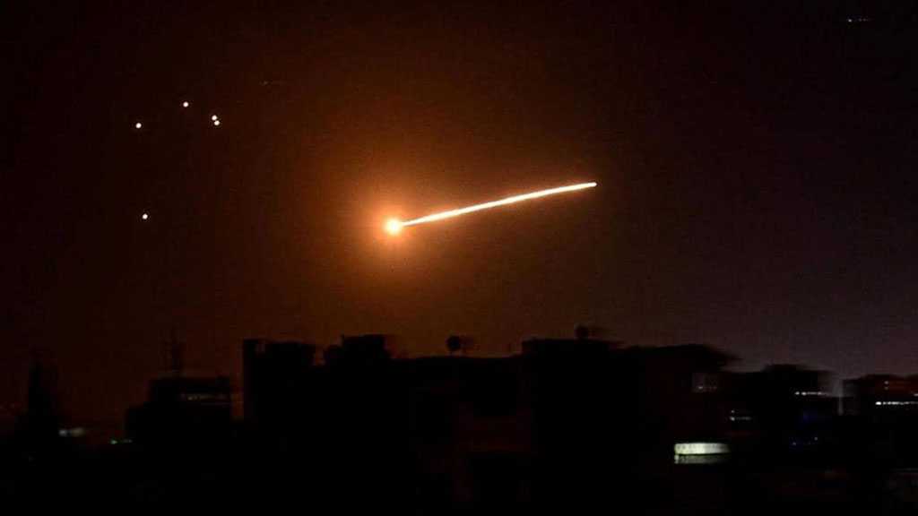 Syria Confronts “Israeli” Airstrike Near Damascus