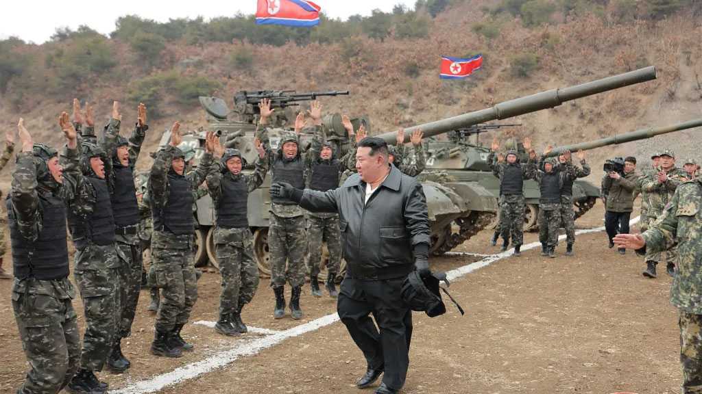 North Korean Leader Inspects Drills with Call for War Preparation
