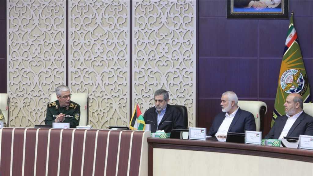 Iran’s Top General Receives Hamas Delegation, Vows Resolute Support for Palestine