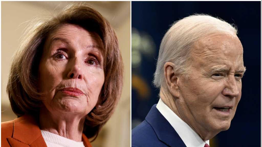 Pelosi Joins Democrats, Urges Biden: Halt Arms Transfers to ‘Israel’