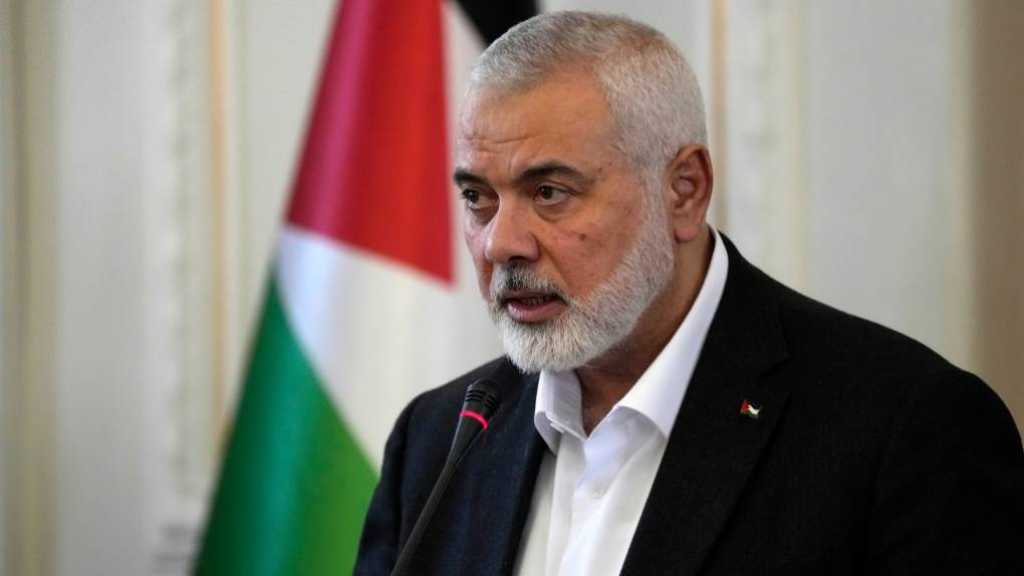 Haniyeh: Hamas Remains Resolute in Its Objectives Despite ’Israeli’ Murder of Sons