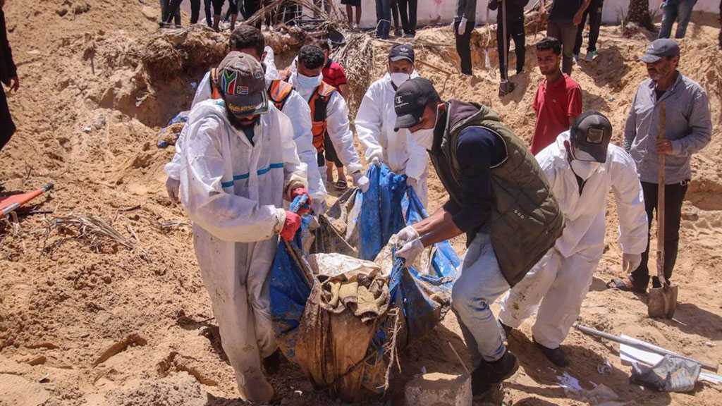 Hamas on Gaza Mass Graves: “Israel” Thirsty for Murder, Blood