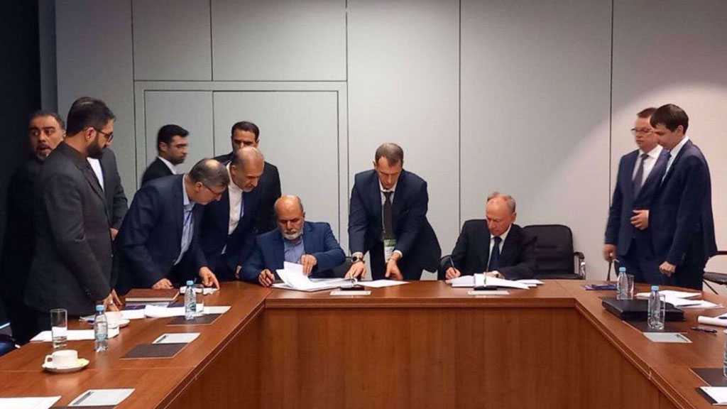 Iran, Russia Ink MoU to Enhance Security Cooperation