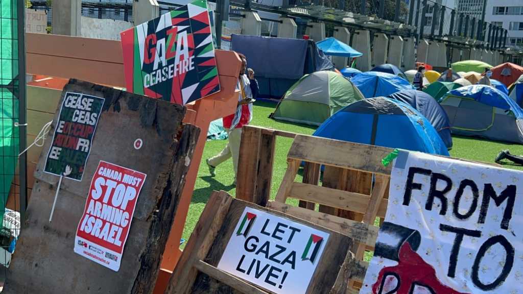 Pro-Palestine Protests Spread across the US Border to Canada, Mexico