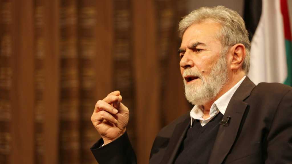 Islamic Jihad Chief: Resistance Best Option to Pull Plug on ‘Israel’