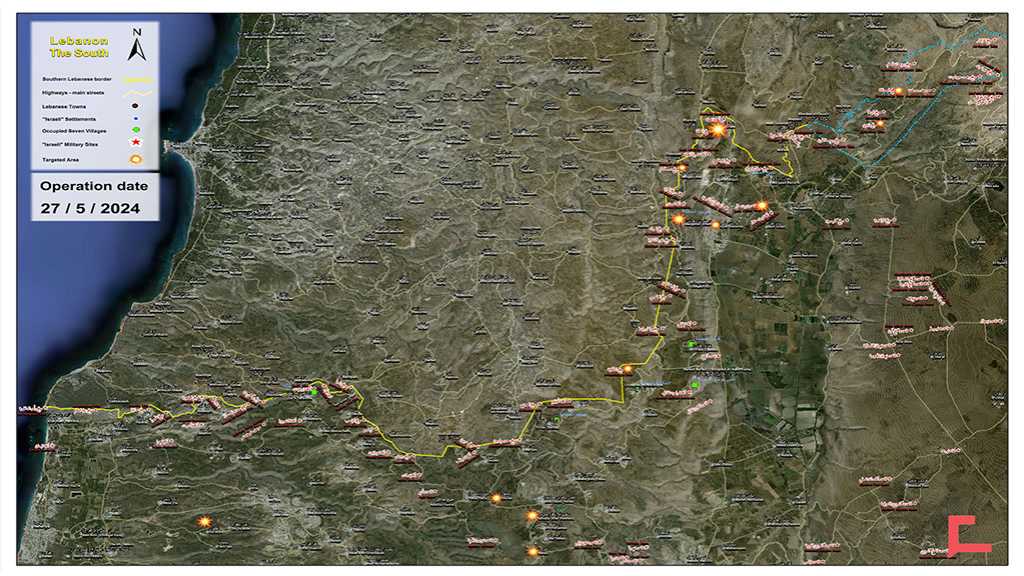 Operations of the Islamic Resistance on Monday, May 27, 2024