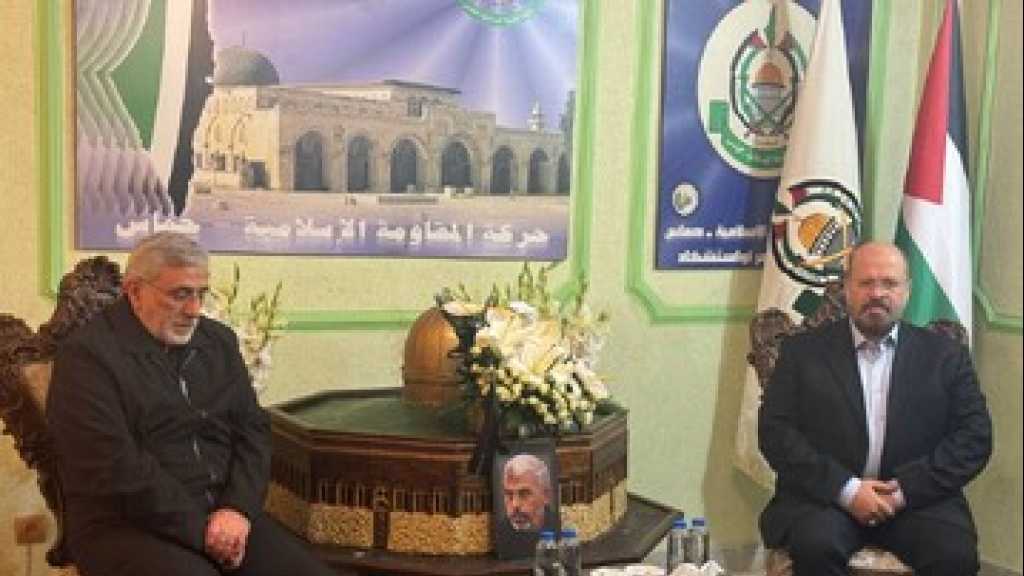 Ghaani Offers Condolences over Sinwar’s Martyrdom