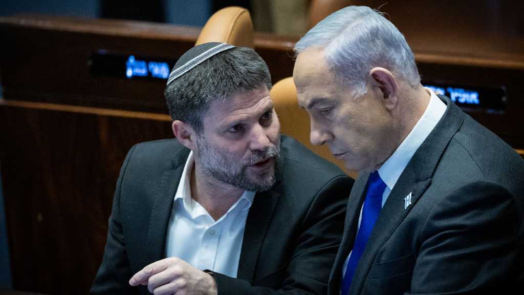 “Israeli” Finance Minister Smotrich Resigns, Deepening Coalition Crisis