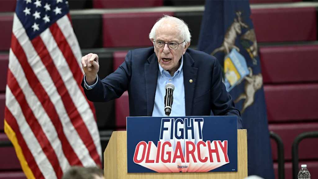Senator Bernie Sanders Calls for End to ’Oligarchy’ in US Elections