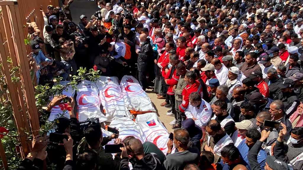 ICRC: Palestinian Medic Attacked in Gaza is Being Detained in “Israeli” Entity