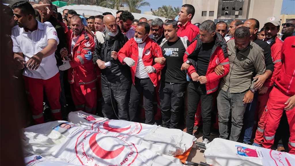 Autopsies of 15 Medics Slain by ’Israel’ Show Shots to Head, Torso