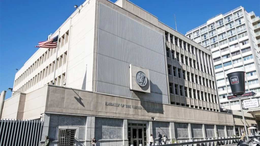 US Embassy in Occupied Al-Quds Restricts Staff Movements Amid Tensions