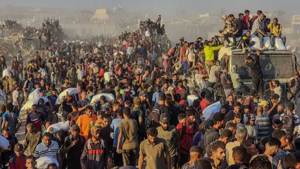 US Contractors Shoot Live Rounds at Palestinians at Gaza Aid Sites