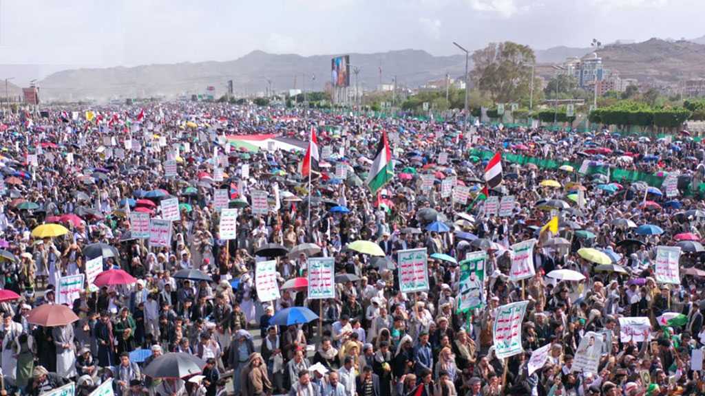 Yemenis Rally En Masse for Gaza, Vow Continued Strikes Against “Israeli” Interests