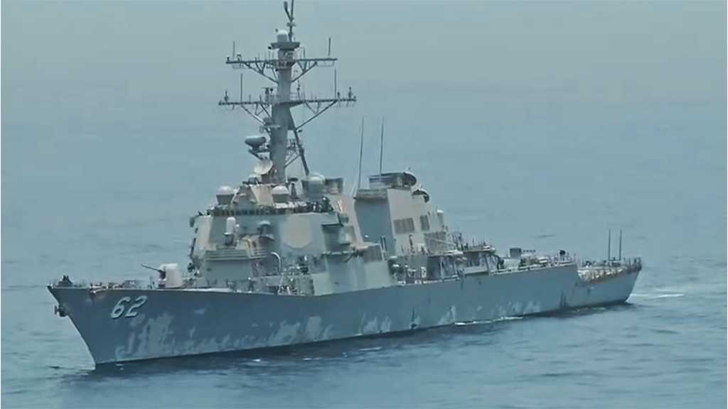 Iranian Navy Helicopter Intercepts US Destroyer in Sea of Oman
