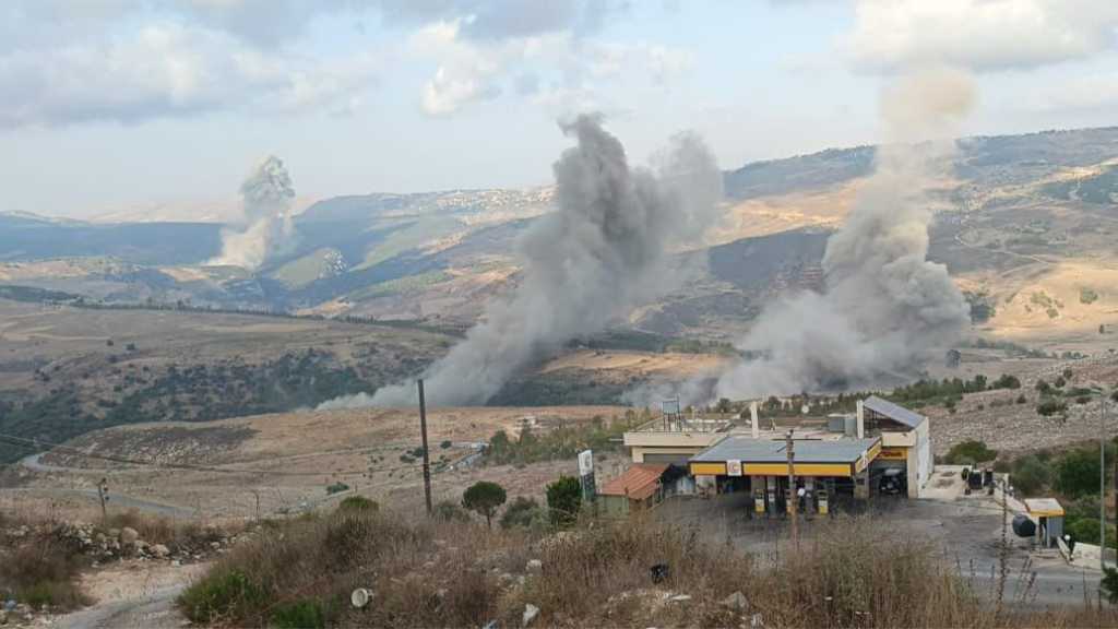 Intensified ’Israeli’ Airstrikes Target Multiple Locations Across Southern Lebanon and Bekaa Valley
