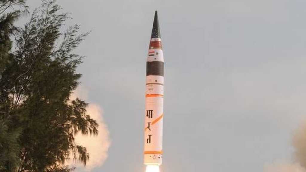 India Launches New Nuke-Capable Missile