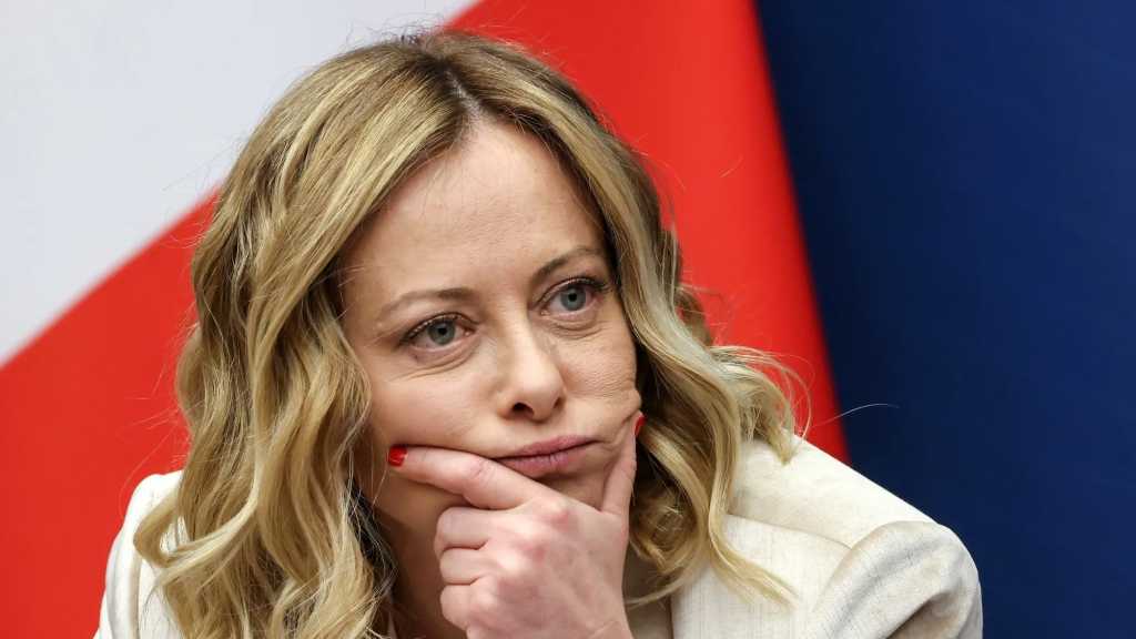 Italy’s Meloni Condemns Plans for New “Israeli” WB Settlements