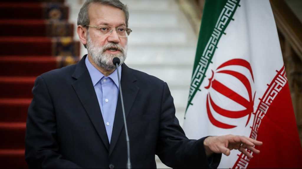 Larijani: No Talks Unless West Drops War Tactics