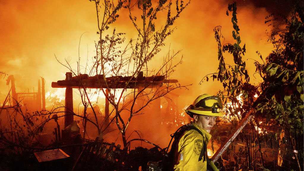 Wildfires Sweep California Gold Country, Devastate Historic Chinese Camp