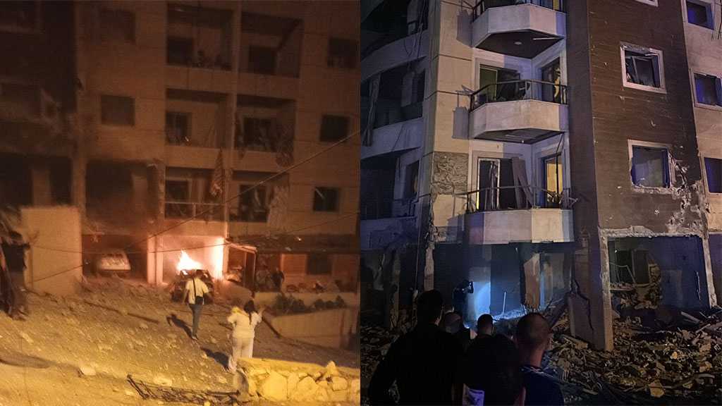 “Israeli” Night Raid Injures 12 Civilians, Mostly Women and Children, in Nabatieh