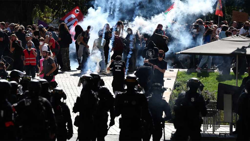 Nationwide Protests Against Macron’s Austerity Paralyze France for Second Day