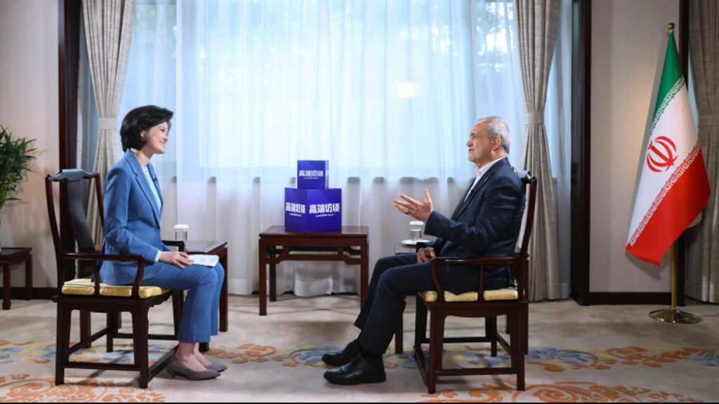 Pezeshkian: Iran Expects China to Implement Global Governance Initiative in Practice