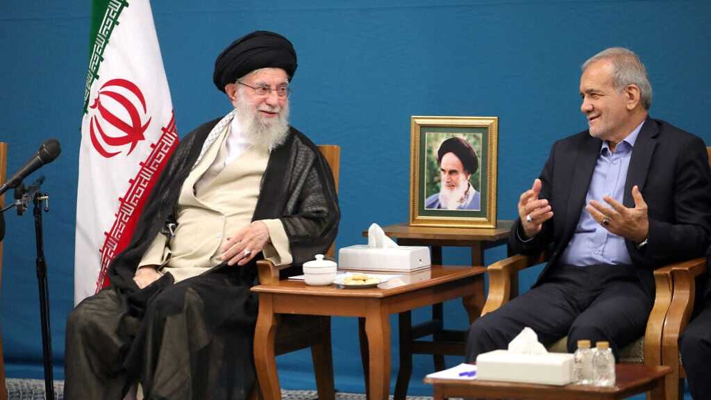 Iran President Meets Leader Before NY Trip